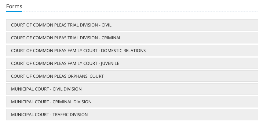 philadelphia judicial assignments